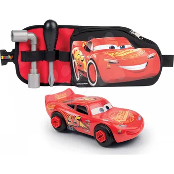Dětská dílna Opasek s kapsičkou Blesk McQueenem, nářadím a autíčkem
