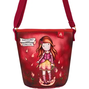 Peněženka Malá neoprenová kabelka přes rameno - "Fire In My Heart" od firmy SANTORO Gorjuss (Gorjuss Elements Neoprene Bag - "Fire In My Heart" )