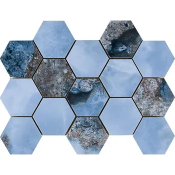 Obklad EBS Danae hexagon 22,5x32,5 navi lesklý 086.297.0118.05142