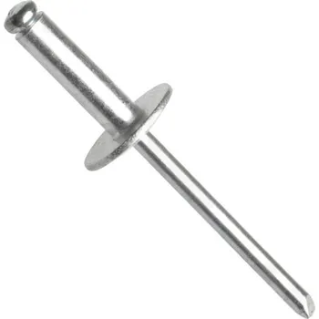 Nýt Trhací nýt s velkou hlavou, ocel/ocel, 4,8x21-14