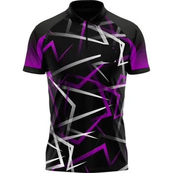 Pánská košile Arraz Košile Flare - Black & Purple - XXL