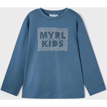 Oblečení a móda Mayoral Tričko dlouhý rukáv 173 barva: modrá, Rozměr: 110