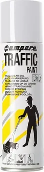 Barva ve spreji Ampere Traffic Paint dopravní barva 500 ml bílá