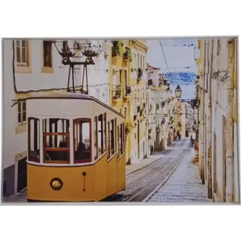 Obraz Obraz v rámu SHADOW 59x84 cm Tramvaj