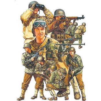 Plastikový model Tamiya WWII US Army Infantry GI Set