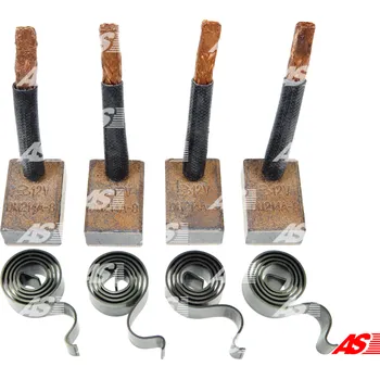 Alternátor Uhlíky - sada, alternátoru, ISKRA ISKRA (16.905.973)