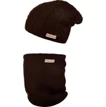 BARIDI wear Set pletená čepice a nákrčník Outlast ® - černá Velikost čepic: 6 | 54-57 cm