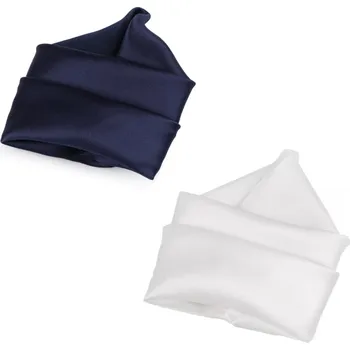 Světové Zboží Saténový kapesníček do saka - tmavě modrá barva