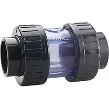 Pooltechnika Zpětný ventil d50 PVC PN16 EPDM Transparentní