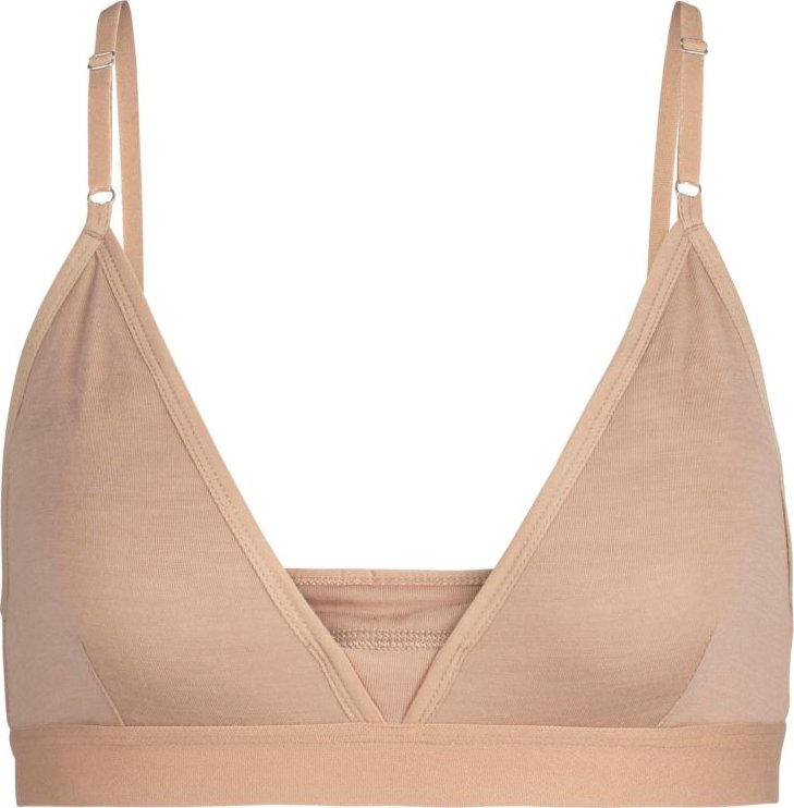 dámské merino podprsenka ICEBREAKER Wmns Siren Bra, Praline velikost: XS