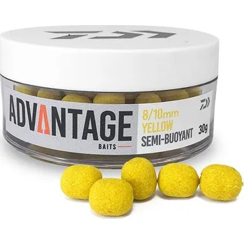 Daiwa neutrálně vyvážené nástrahy Advantage Semi Buoyant Yellow 30g Průměr: 6-8mm