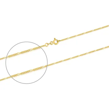 Řetízek SOFIA zlatý řetízek R-ROAU-FIG-1,1-YG40