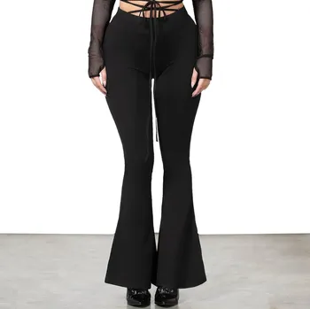 Dámské kalhoty kalhoty dámské KILLSTAR - Creep Dawn Flares - 4XL