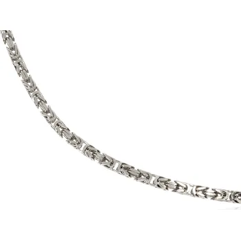 Řetízek Zlatnictví Helios Stříbrný královský řetěz Velikost: 50cm, Váha: 45,7g