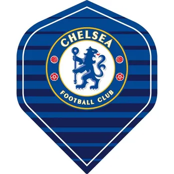 Letky na šipky Chelsea FC, pruhované, No2, 100 mikron