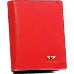 Menší kožená peněženka Peterson no. 2549 červená