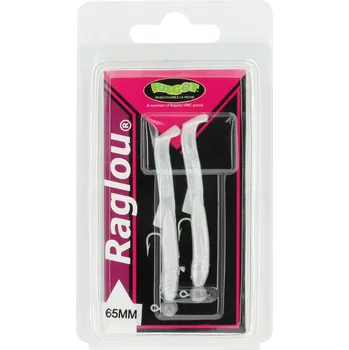 Umělá nástraha RAGOT Nástraha na mořský rybolov Raglou 6,5 cm bílá 2 ks