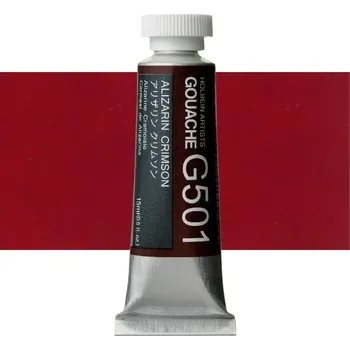 Vodová barva Kvašová barva Holbein 15ml - Alizarin Crimson