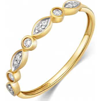 Prsten SOFIA zlatý prsten se zirkony GEMBG30159-13-54