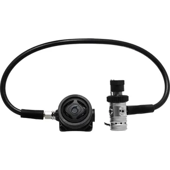 SUBEA Regulátor tlaku na potápění s přístrojem SCD 100 DIN 300 bar ČERNÁ