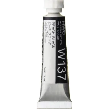 Vodová barva Akvarelová barva Holbein 5ml- černá Barva: W137 - Peach Black