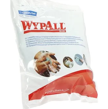 Vlhčený ubrousek Vlhčené ubrousky WypAll 6x75 útržků - VÝPRODEJ