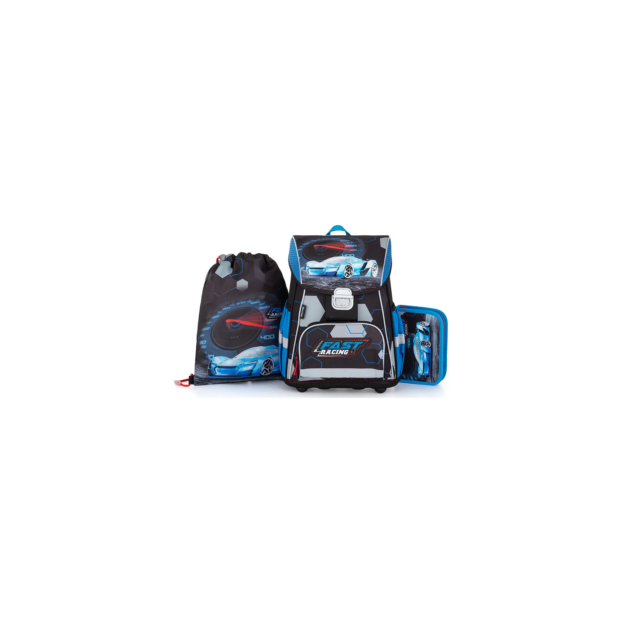 Fotografie 1 - Set školních potřeb Oxybag Premium Light 3dílný set Premium Auto