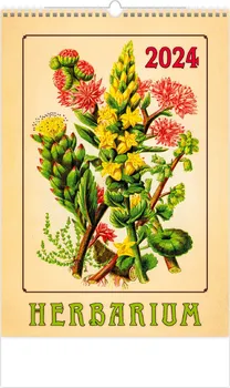 Kalendář Helma365 Nástěnný kalendář Herbarium 2024