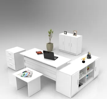 Kancelářská sestava ASIR VO16 set kancelářského nábytku bílý