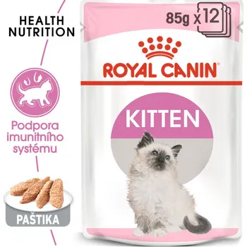 Krmivo pro kočku Royal Canin FHN Kitten Instinctive Loaf 12x 85 g, kapsičky