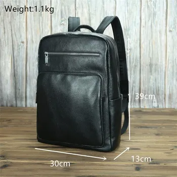 Sportovní batoh Pánský kožený batoh na cesty a na notebook 15.6 Barva (Varianta): Design1