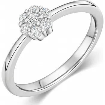 Prsten SOFIA stříbrný prsten se zirkony CORZB46475-48