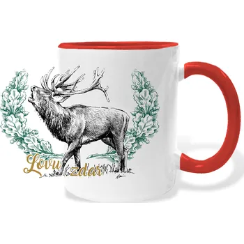 Hrnek - Jelen Barva: Červená