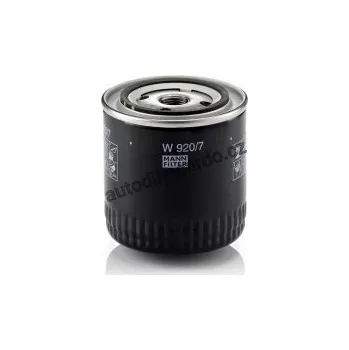 Filtr do auta Olejový filtr MANN W920/7Y (MF W920/7Y) - SCANIA