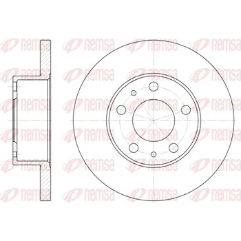 Brzdový kotouč Brzdový kotouč REMSA 6473.00