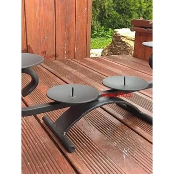 Svícen lifr Kovaný svícen advent