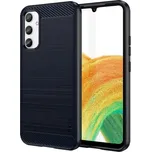 Carbon odolný gelový obal na Samsung Galaxy A34 5G - modrý