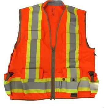 Vesta bezpečnostní pro geodety, SECO, reflexní oranžová, EN 2041, velikost L