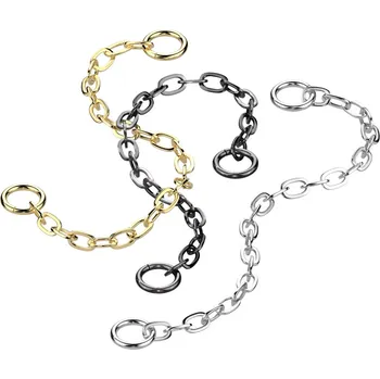 Piercing Piercingate Řetízek k piercingu a náušnicím PRI00002 - Barva/Motiv: Zlatá