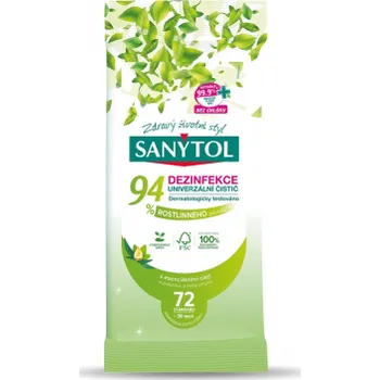 Dezinfekce Sanytol ubrousky ECO - dezinfekční / 36 ks maxi