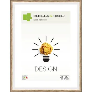 Rám na obraz Rámeček dřevěný 15x20cm, dub bílý