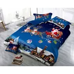 XPOSE® 3D povlečení VÁNOCE 2 140x200 cm, 70x90 cm, 3D + Prodloužená možnost vrácení zboží do 50 dnů