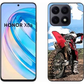 Pouzdro na mobilní telefon Gelový kryt mmCase na mobil Honor X8a - moto