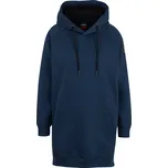 Dámská prodloužená mikina s kapucí SAM 73 TRUDY WM 782 OCELOVÁ MODRÁ XS