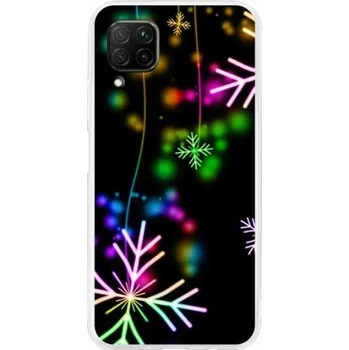 Pouzdro na mobilní telefon Gelový kryt mmCase na mobil Huawei P40 Lite - barevné vločky