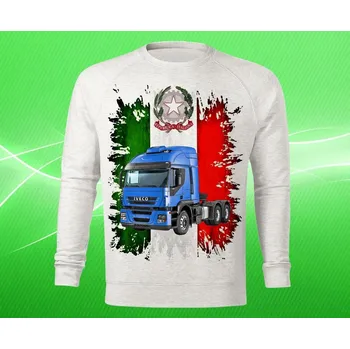 Pánská mikina mikina s potiskem IVECO Stralis 450 pánské 3XL