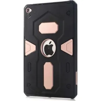 Pouzdro na tablet Outdoor dvoudílný gelový/plastový obal na iPad mini 4 - růžovozlatý