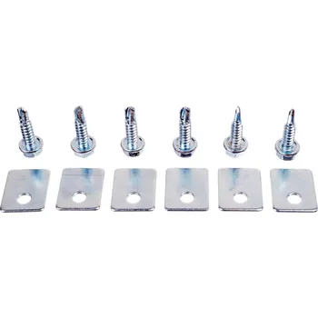 Pohon brány Nice SSP samořezný šroub se čtvercovou podložkou pro přišroubování hřebenů na bránu, 6 ks