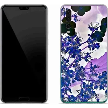Pouzdro na mobilní telefon Gelový kryt mmCase na mobil Huawei P20 Pro - květ hortenzie