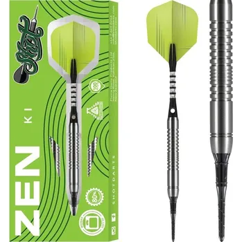 Šipky Shot - Zen Series Ki 80% 20g soft
